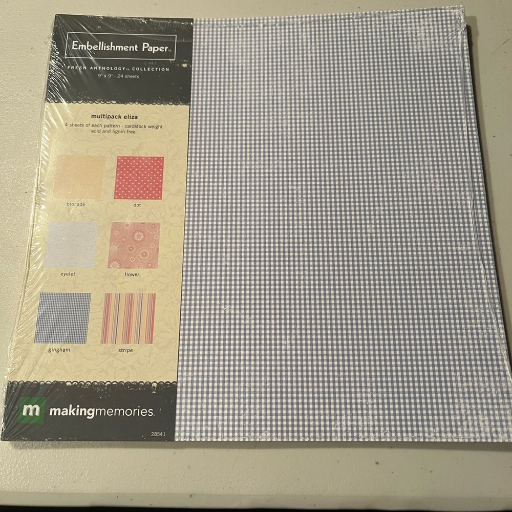Making Memories Embellishment Paper Pack